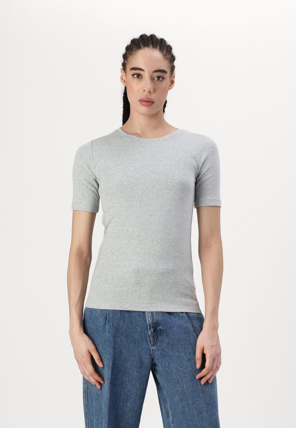 

Базовая футболка GAP, светло-серый