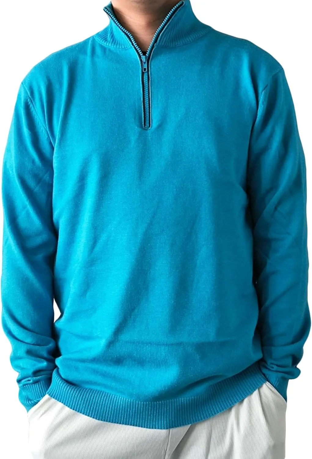 

Maiyifu-GJ мужской модный свитер свободного кроя с воротником стойкой