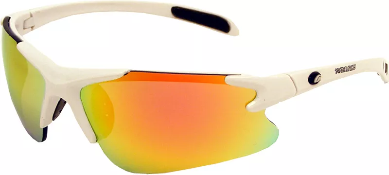 

Бейсбольные солнцезащитные очки Rawlings Youth 103, цвет White/Orange Revo