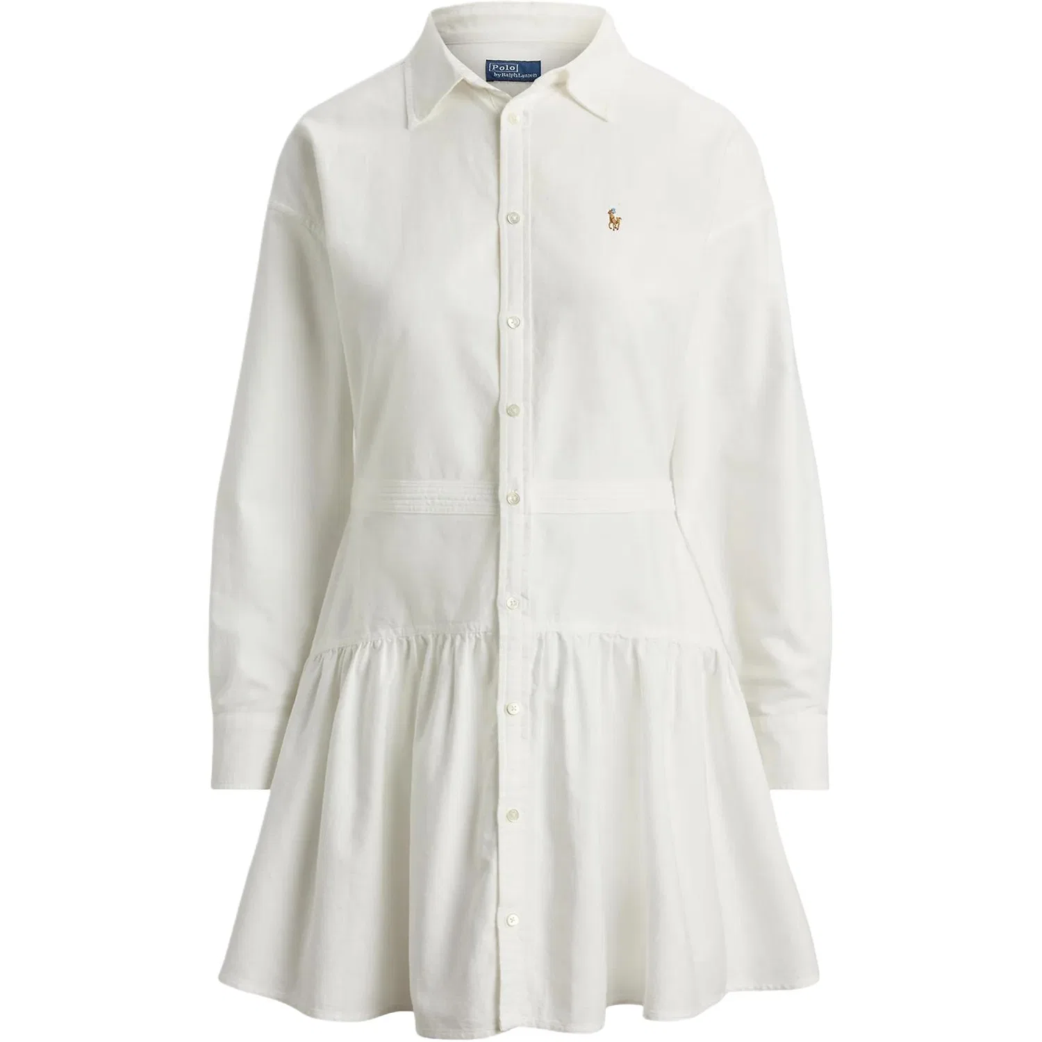 Платье-рубашка на пуговицах Polo Ralph Lauren, White