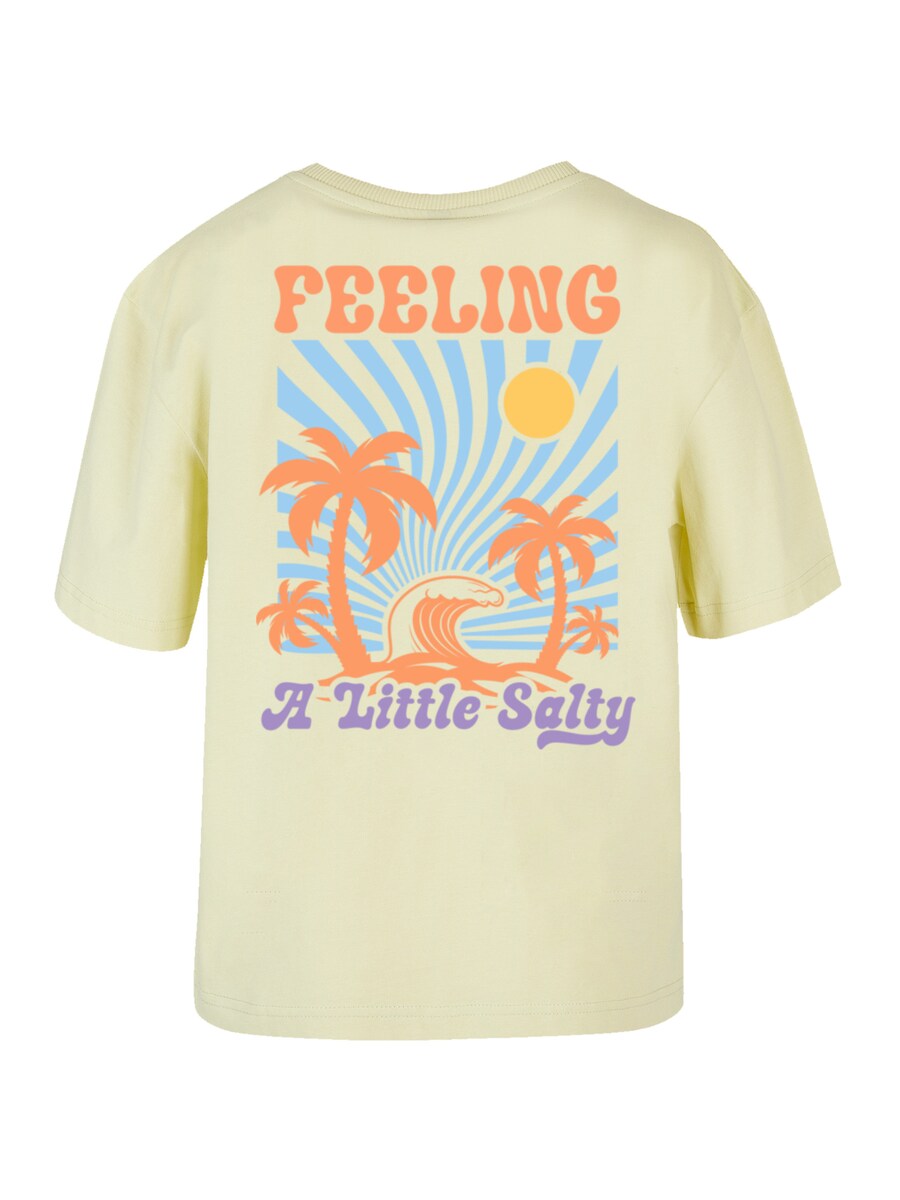 

Рубашка F4NT4STIC Feeling a Little Salty Summer, цвет Light yellow