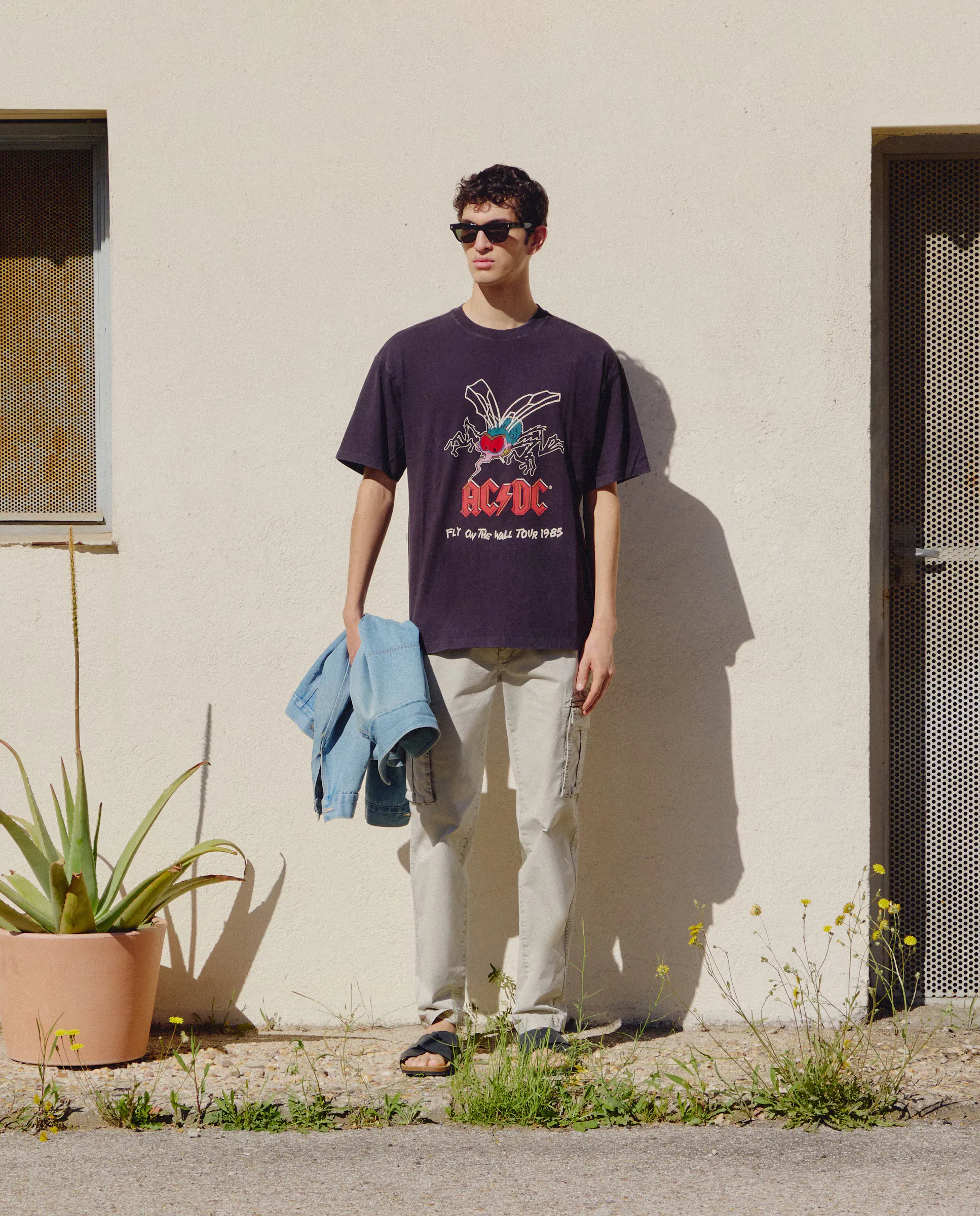 

Футболка с коротким рукавом мужская лицензионная ACDC Green Coast, черный