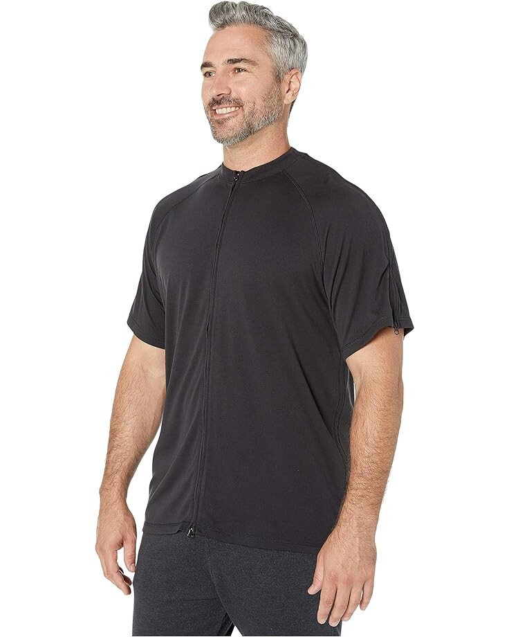 

Топ Reboundwear The Jim S/S Easy Dressing Adaptive Top, черный