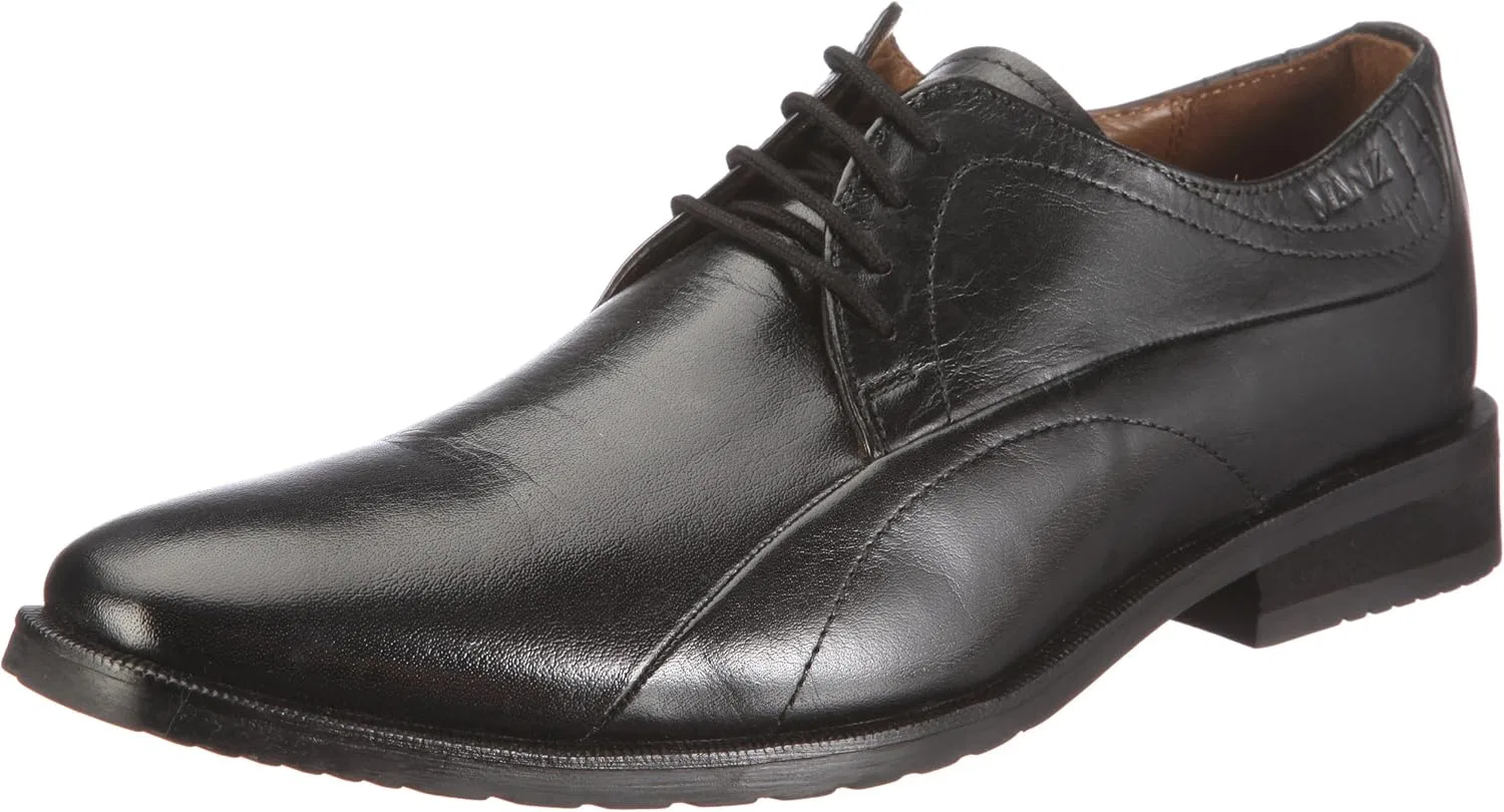 Мужские классические низкие туфли Manz Exclusiv 113034-02, Black