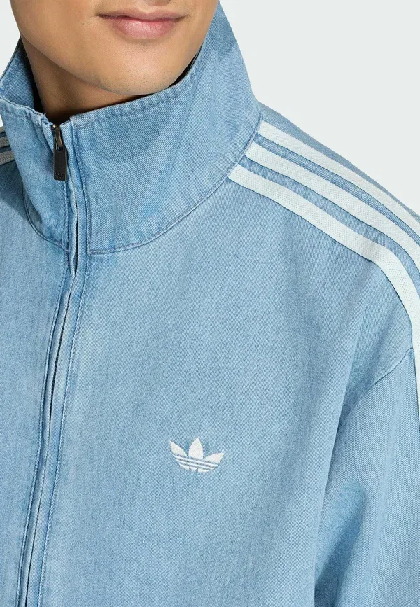 Куртка джинсовая Adidas Originals Denim firebird, светло-голубой — фото 3