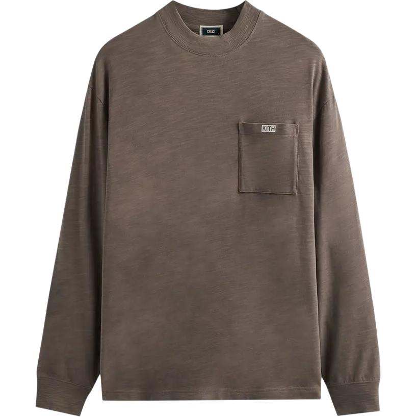 

KITH Свитшот мужской серо-коричневый