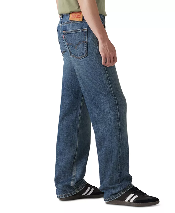 Мужские джинсы 565 свободного кроя с прямыми штанинами Levi's, синий — фото 3