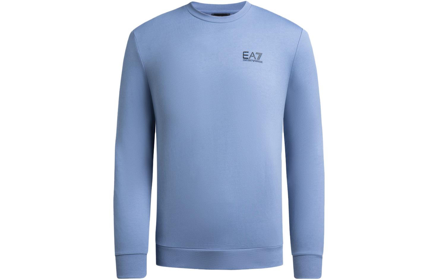 EMPORIO ARMANI Толстовка EA7 FW23 мужская blue — фото 3