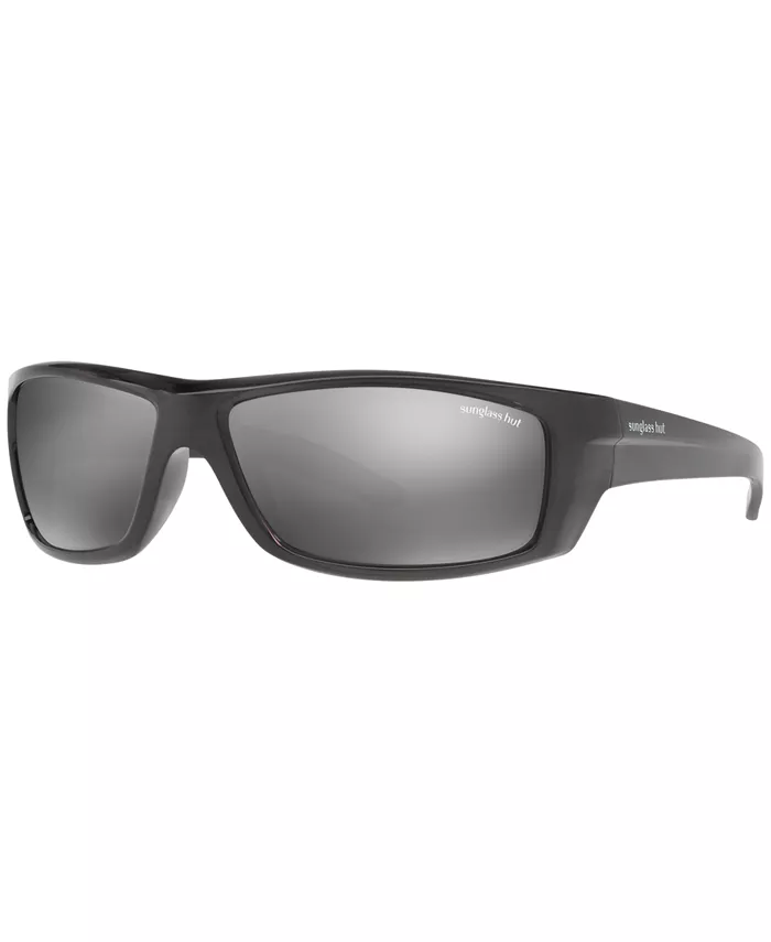 

Солнцезащитные очки, HU2007 63 Sunglass Hut Collection, серый