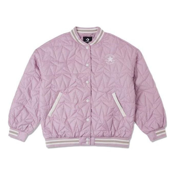 

Куртка rpc padded baseball jacket 'pink' Converse, розовый