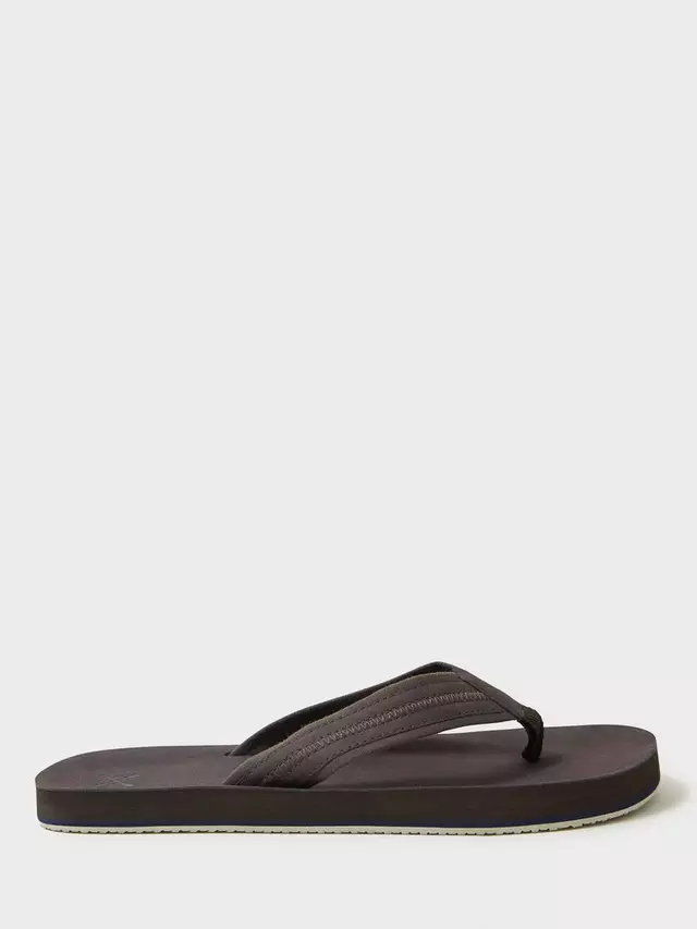 

Шлепанцы Crew Clothing Daniel, цвет chocolate brown