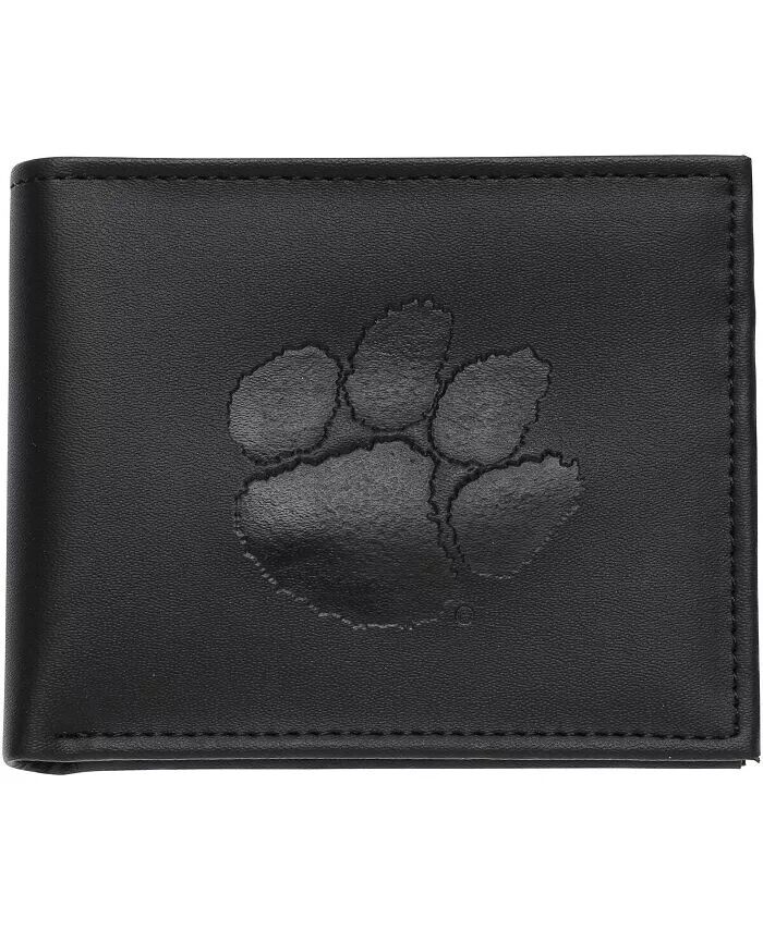 

Мужской черный гибридный складной кошелек Clemson Tigers Evergreen Enterprises, черный