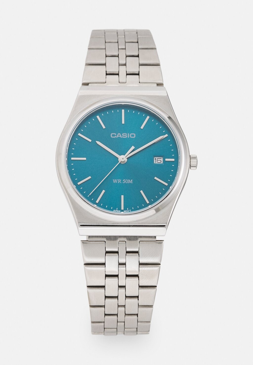 

Часы Watch Unisex Casio, цвет silver-coloured/petrol blue