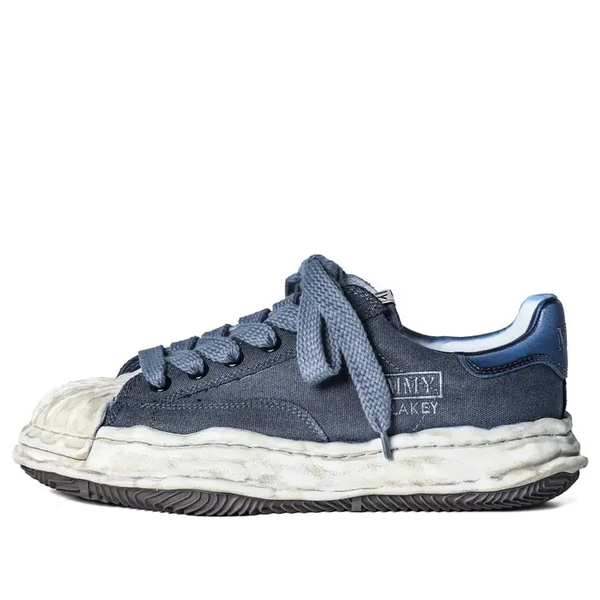 

Кроссовки blakey og sole canvas over dyed low Maison Mihara Yasuhiro, черный