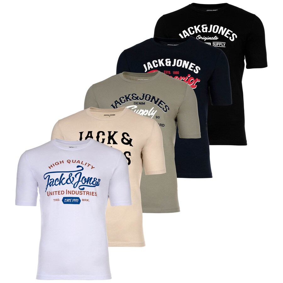 

Рубашка JACK & JONES, цвет Beige/Olive/Black/White