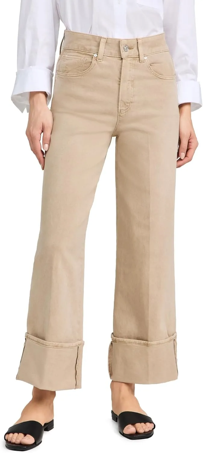 

PAIGE Женские джинсы Sasha с широким манжетом на щиколотке