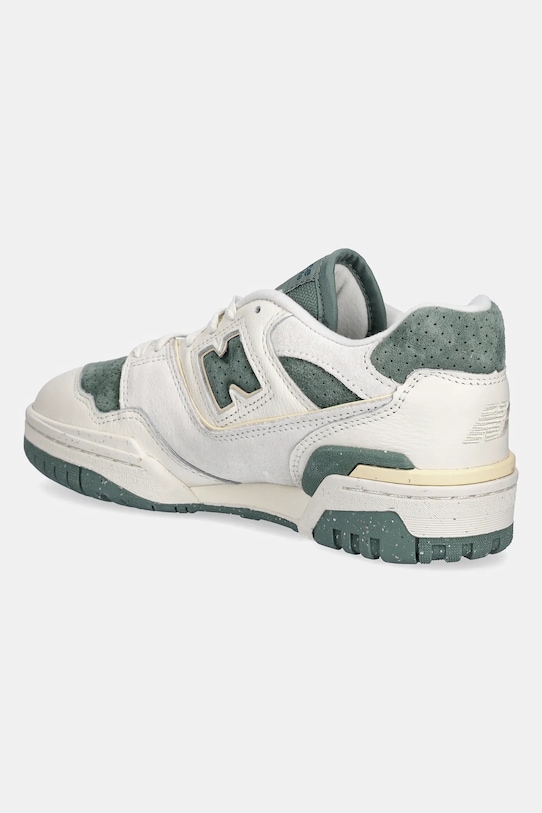 Кожаные кроссовки New Balance, бежевый — фото 3
