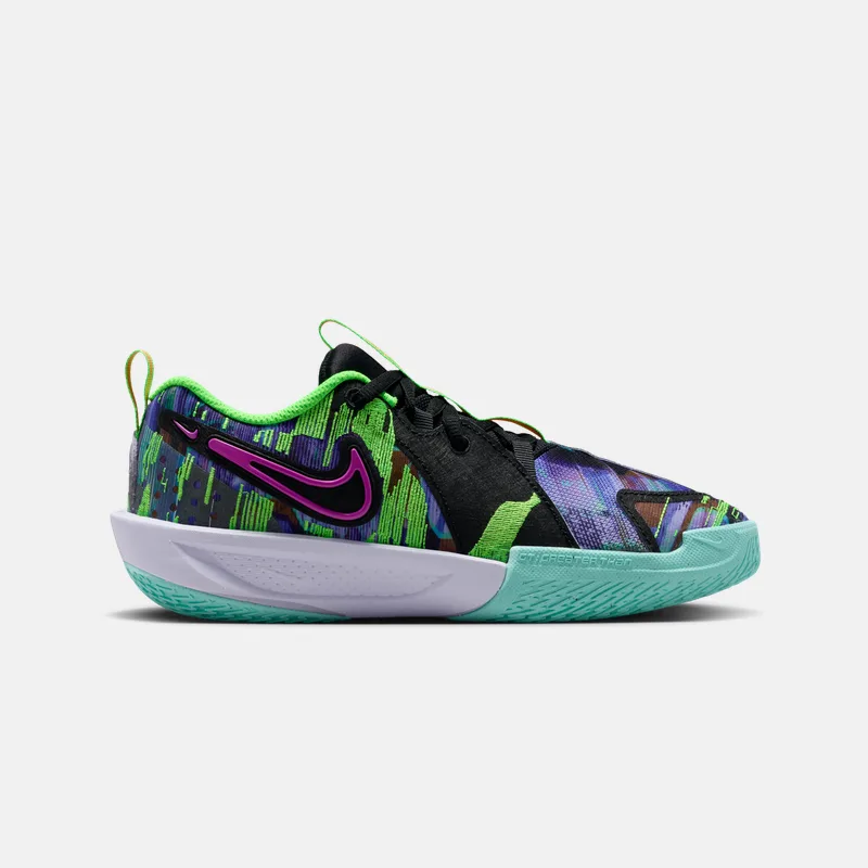 Детские баскетбольные кроссовки G.T. Cut 3 Fabric Low top Nike, 400 Pixel Storm — фото 4
