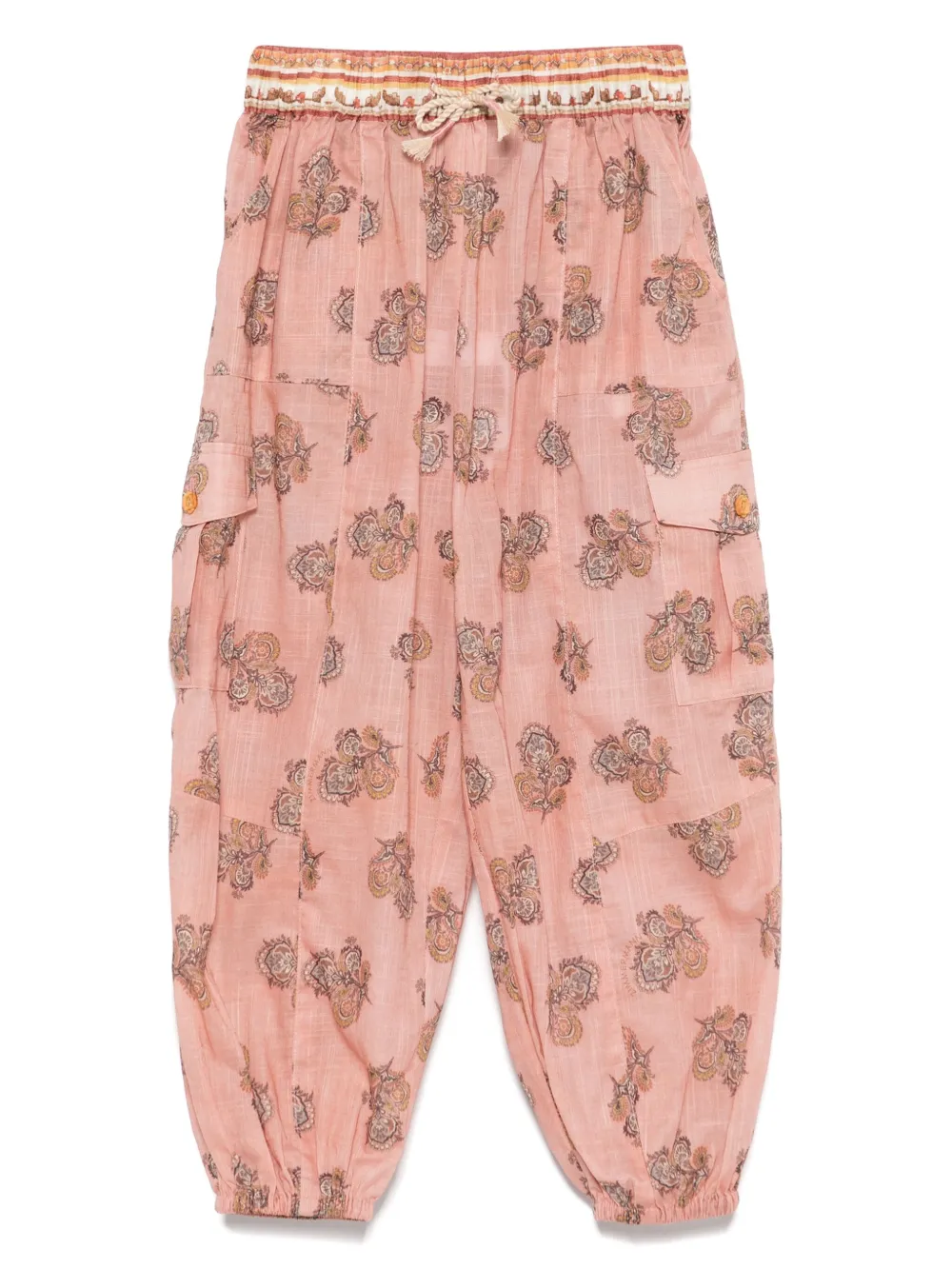 

Брюки Tallow ZIMMERMANN Kids, розовый