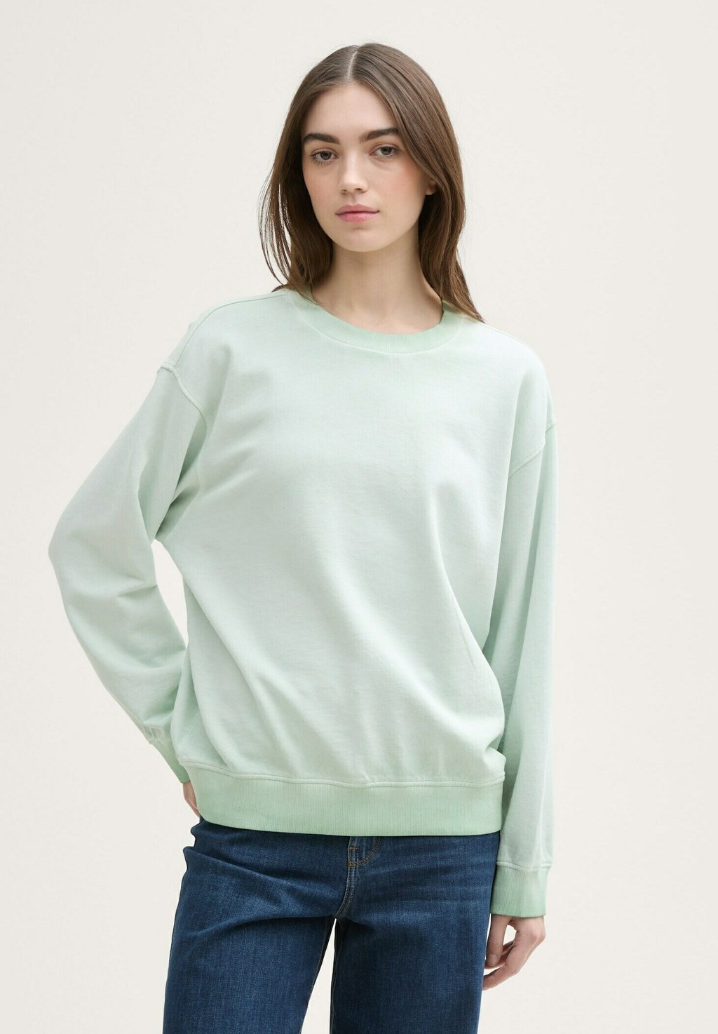 

Толстовка LOOSE FIT TOM TAILOR DENIM, бирюзовый