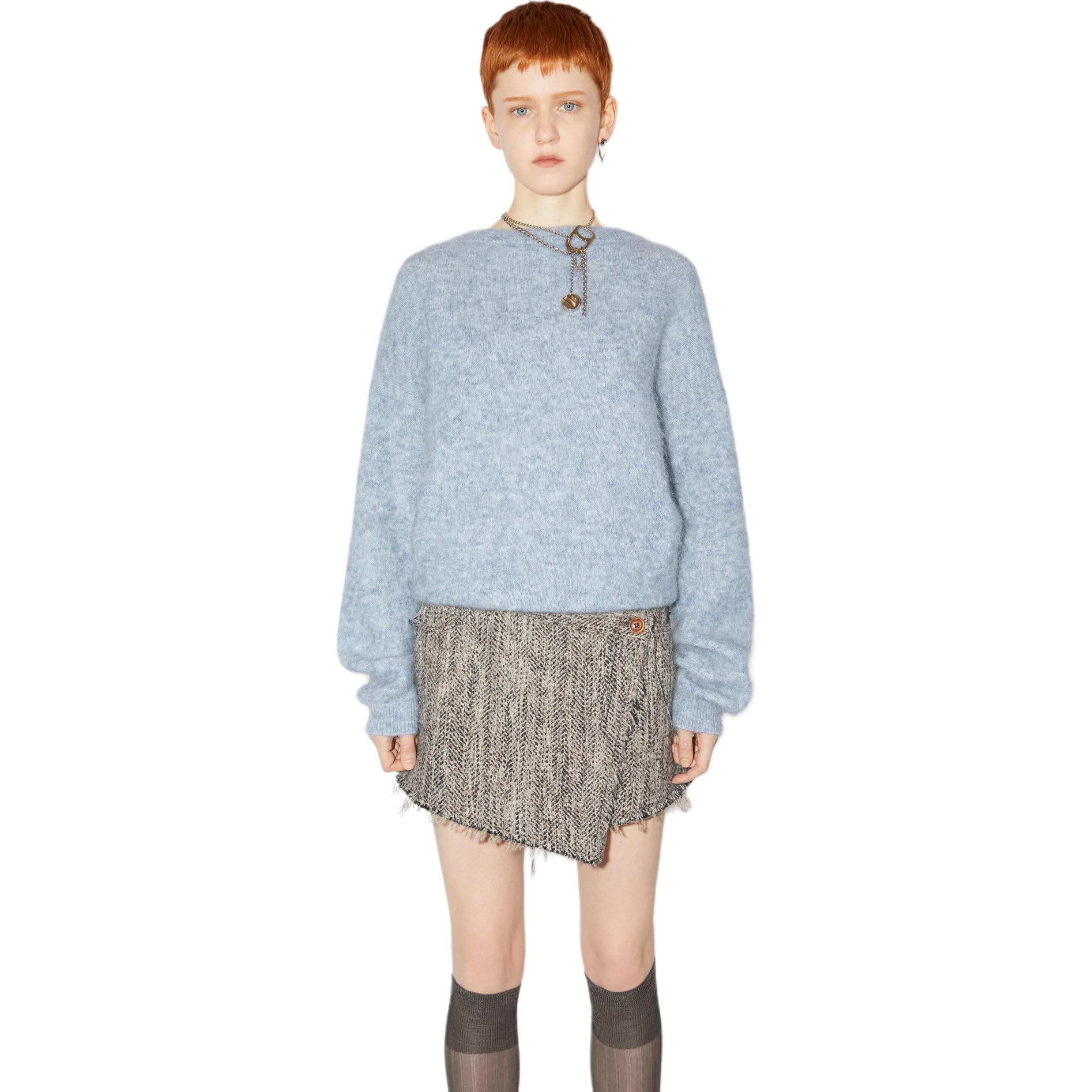 

Свитер с круглым вырезом голубой Acne Studios