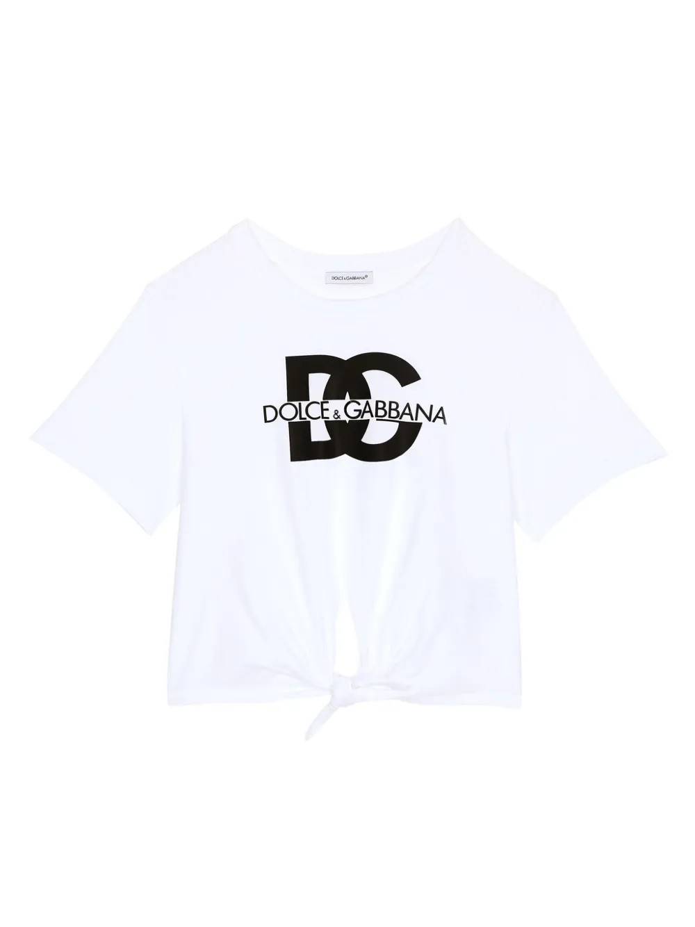 

Футболка с принтом DG Dolce & Gabbana Kids, белый