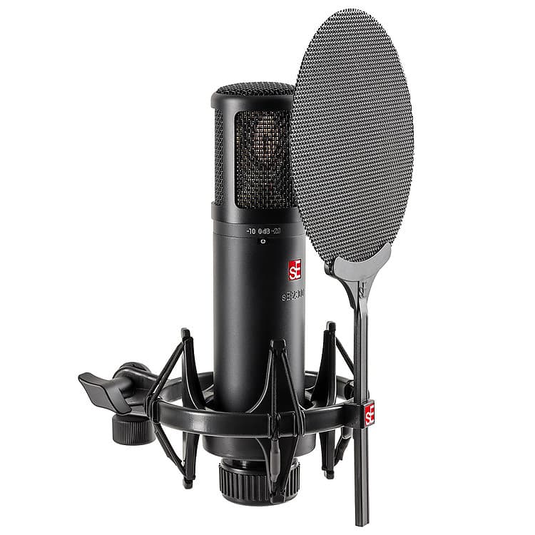 

Конденсаторный микрофон sE Electronics SE2300 - Multi Pattern Large Diaphragm Condenser Mic with Shockmount & Filter