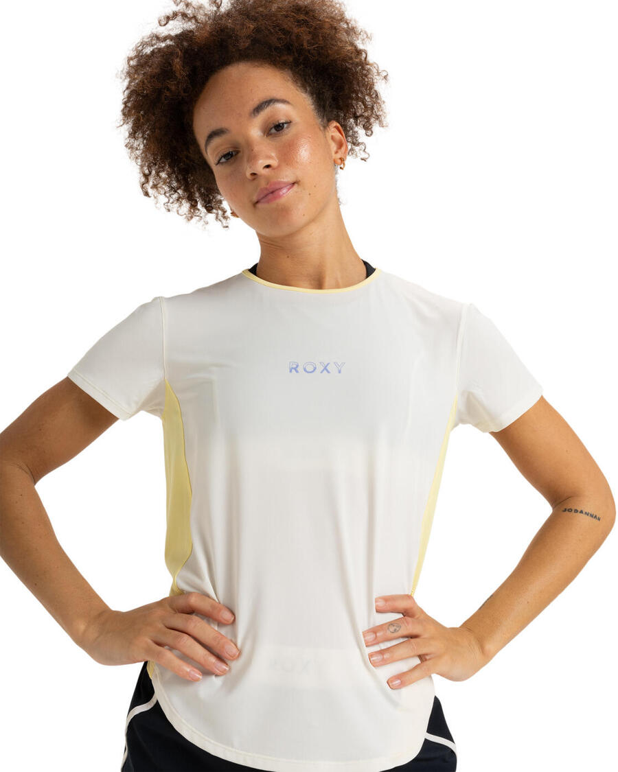 

ROXY Футболка BOLD MOVES 2.0 белая женская