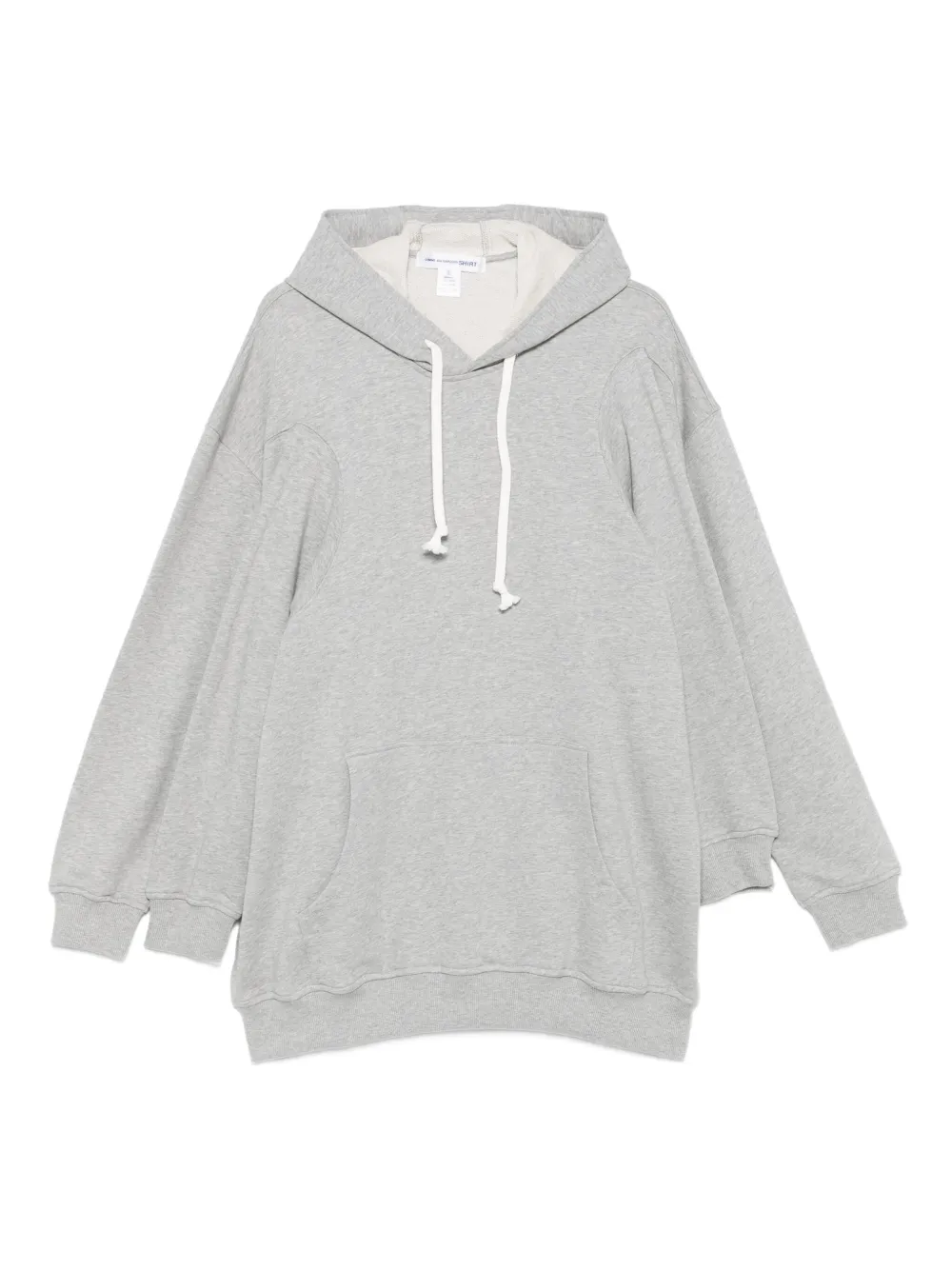 

Толстовка с капюшоном и карманом Comme Des Garçons Shirt, серый