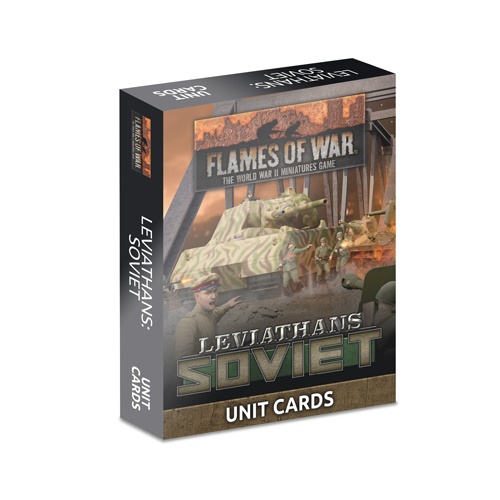 

Фигурка Late War Leviathans: Soviet Unit Cards (41X Cards)
