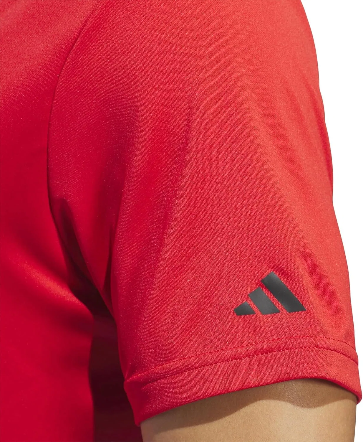 Мужское поло adidas Core Performance Primegreen, Collegiate Red 24 — фото 3