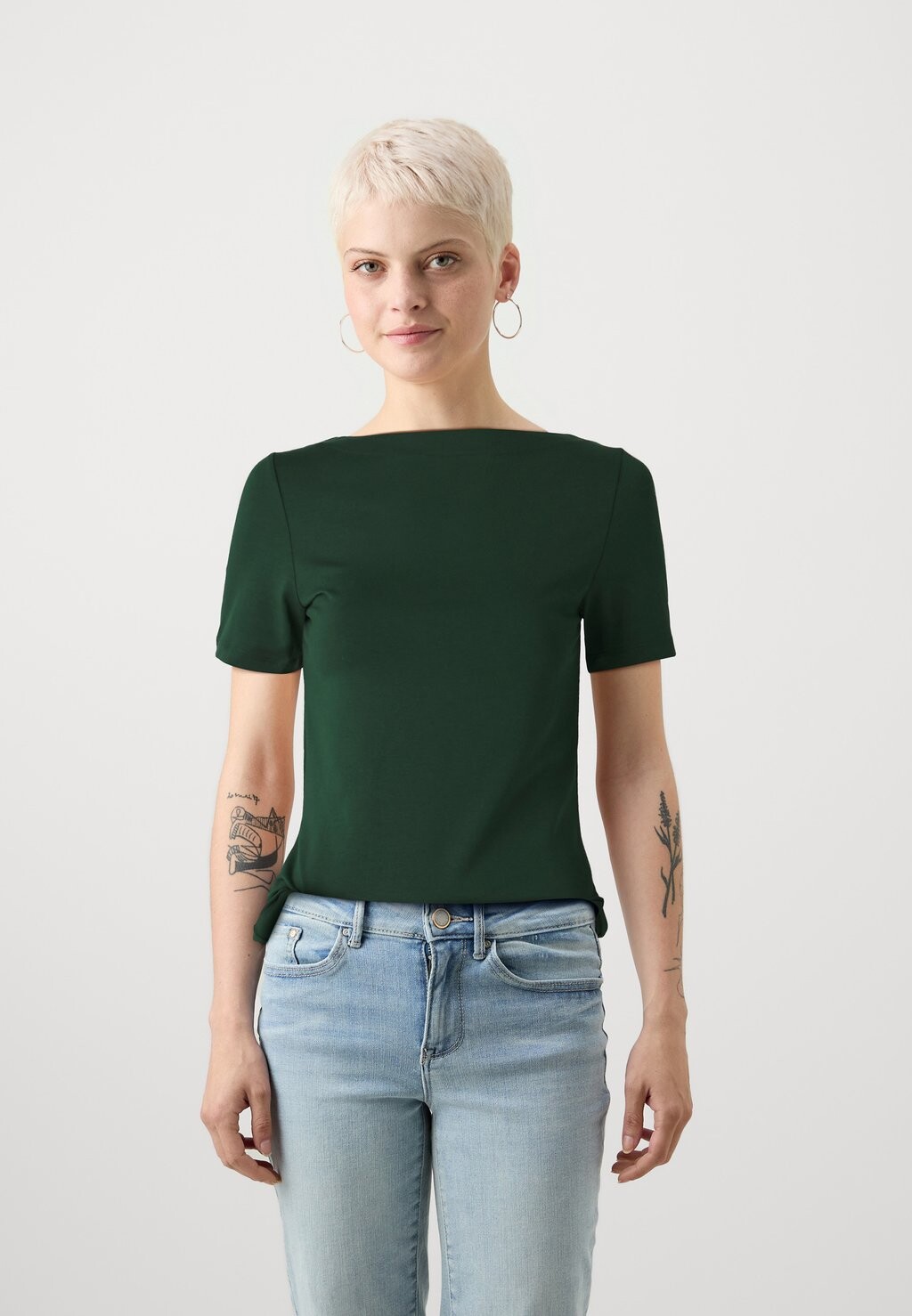 

Базовая футболка VMPANDA Vero Moda, темно-зеленый