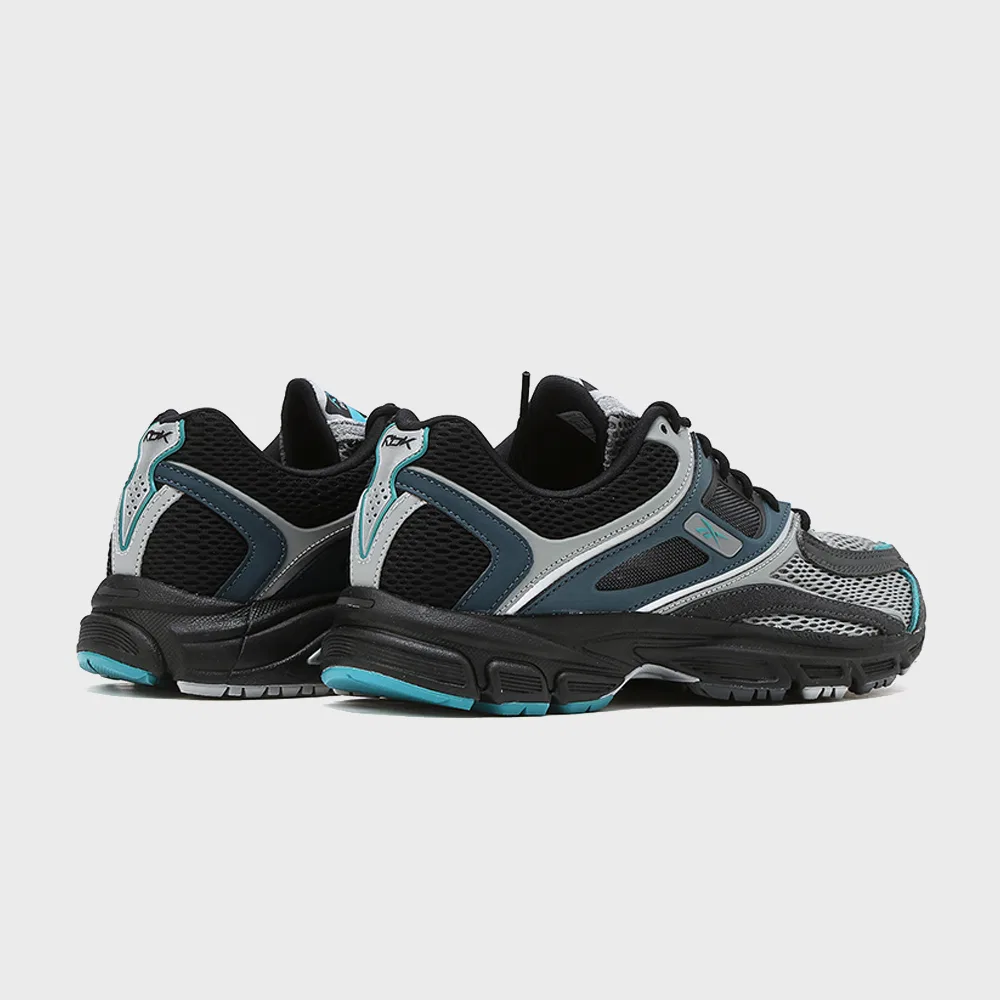 Мужские низкие кеды Trinity KFS Black Blue Green от Reebok — фото 4