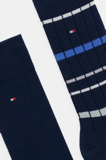 Носки мужские классические Tommy Hilfiger, синий — фото 2