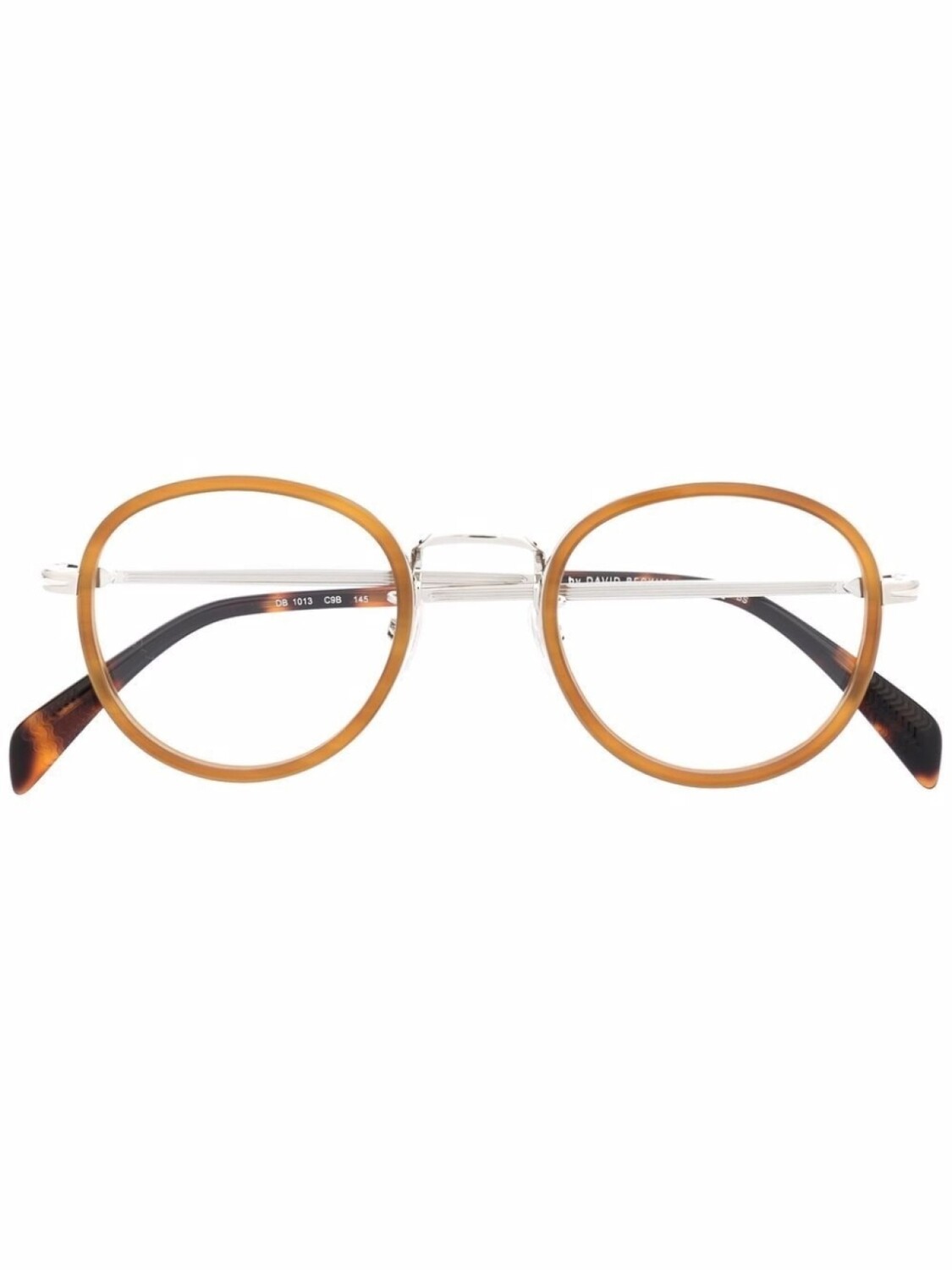 

Eyewear by David Beckham очки в круглой оправе черепаховой расцветки, серебристый