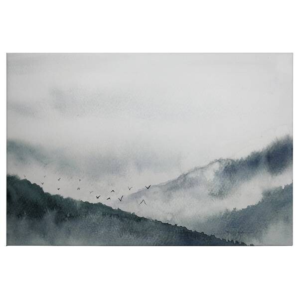 

Картина на холсте A.S. Création Gloomy Landscape цвет blau/grau