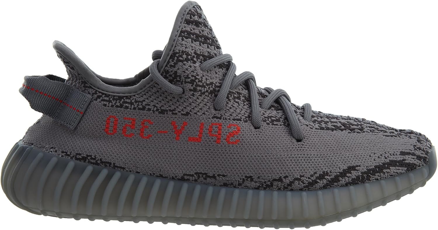 Мужские кроссовки Adidas Yeezy, серый — фото 2