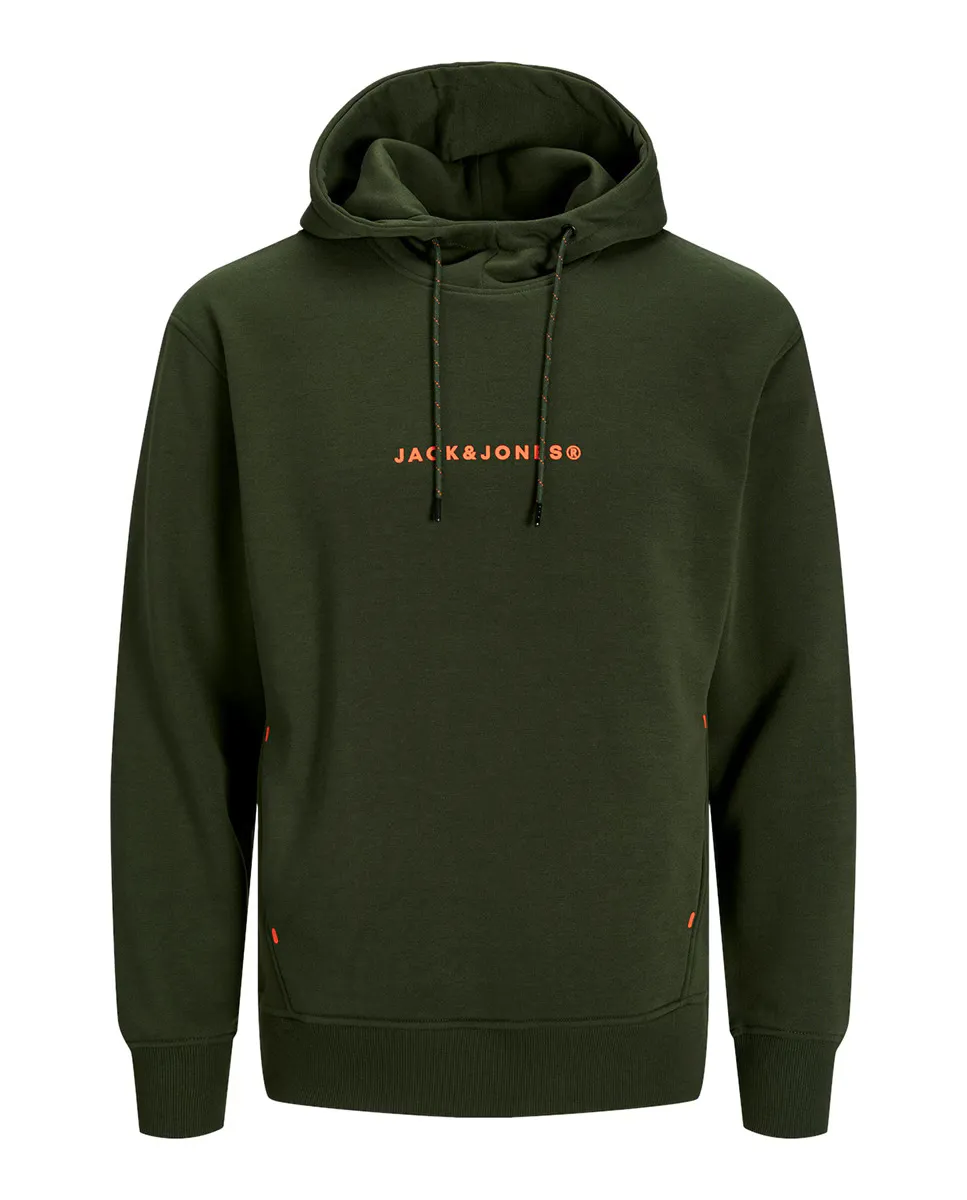 

Мужская однотонная толстовка с длинными рукавами Jack & Jones, зеленый