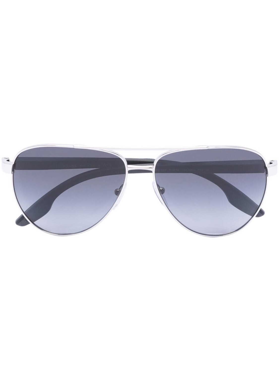 

Солнцезащитные очки с затемненными линзами Prada Eyewear, серебряный