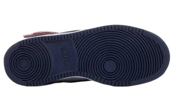 Кроссовки вандал высокие supreme Nike, серебряный — фото 4