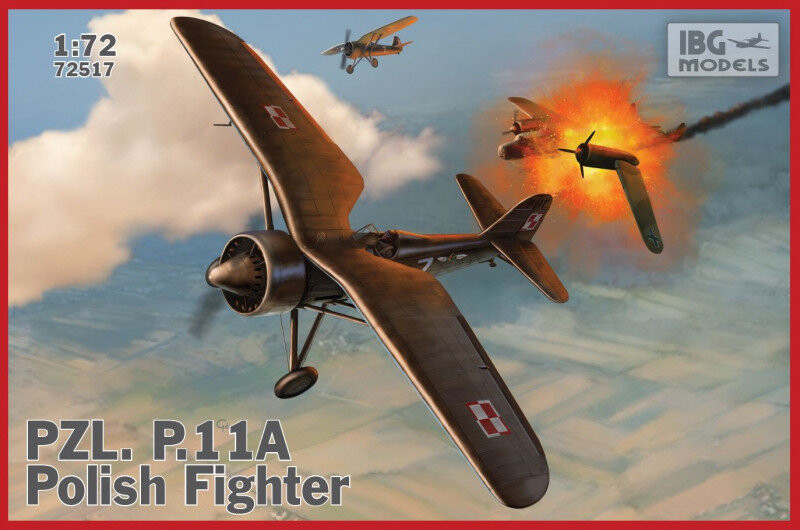 

IBG, PZL P.11a (GXP-705539), Пластиковая модель IBG Models