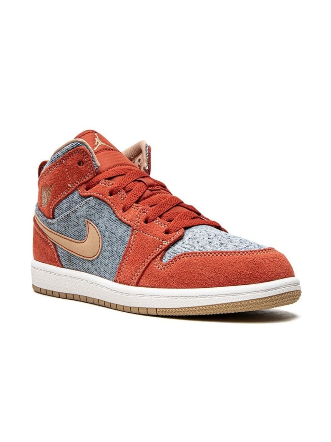 

Кроссовки Jordan 1 Mid Jordan Kids, серый