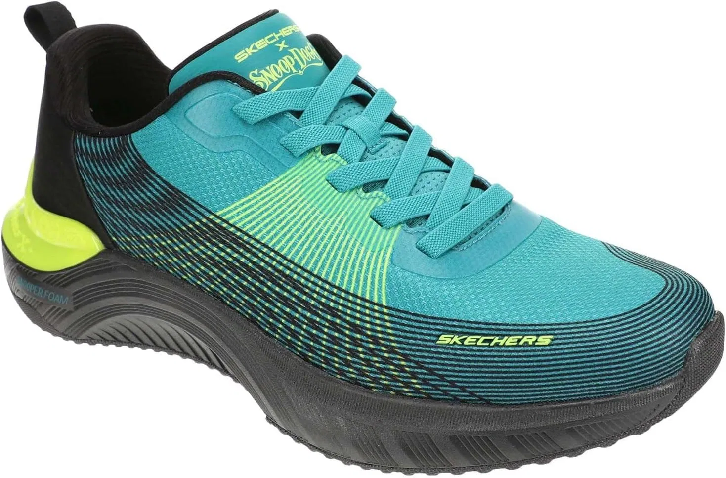 Мужские кроссовки Skechers Snoop Ace Cyber ​​Walker, Black Green