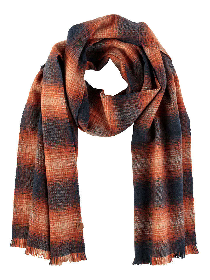 

Шарф оранжево-черного цвета Camel Active