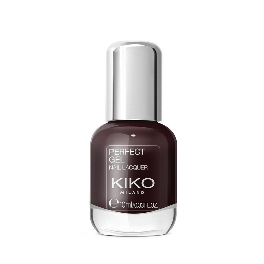 

KIKO Milano, Perfect Gel Nail Lacquer, лак для ногтей с гелевым эффектом, 121 Rouge Noir, 10 мл