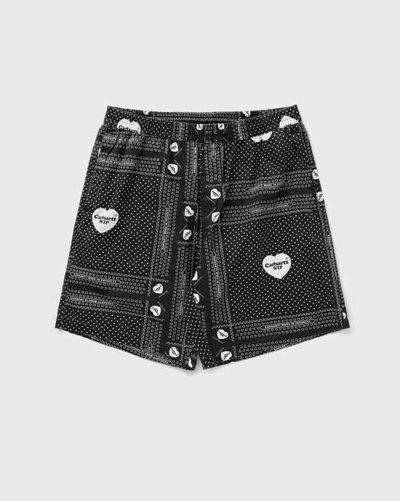 

Шорты Carhartt Wip Heart Bandana Short, цвет heart bandana print, black