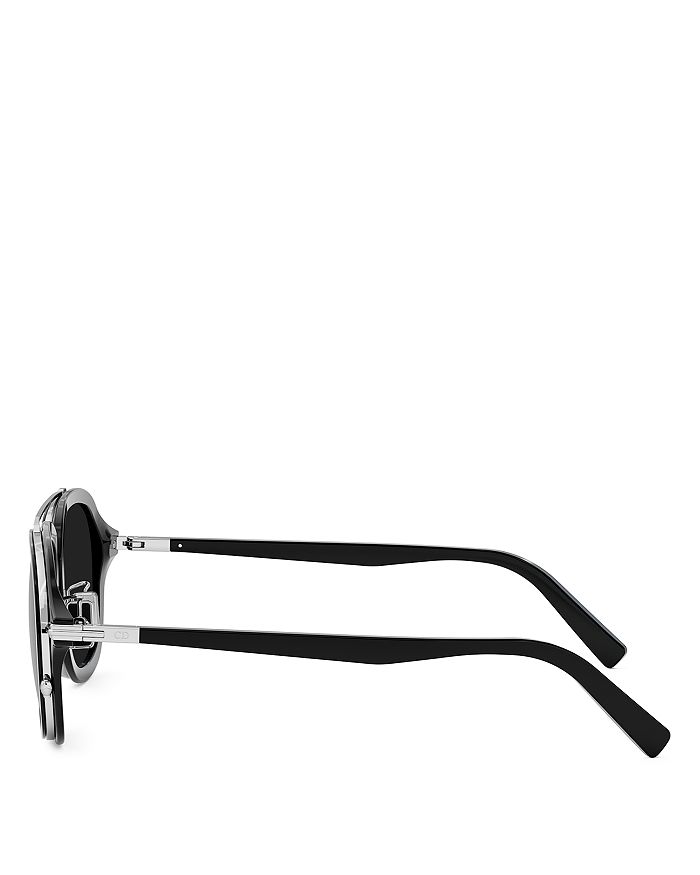 Dior Black Suit A4U Pilot Sunglasses, 53mm DIOR, Солнцезащитные очки-авиаторы DiorBlackSuit A4U, 53 мм, черный — фото 3