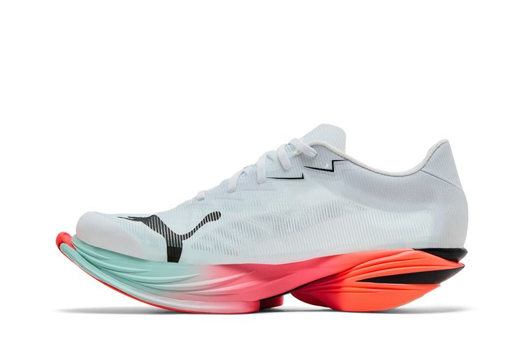 Кроссовки Fast-R Nitro Elite 3 'White Glowing Red Mint', белый — фото 3