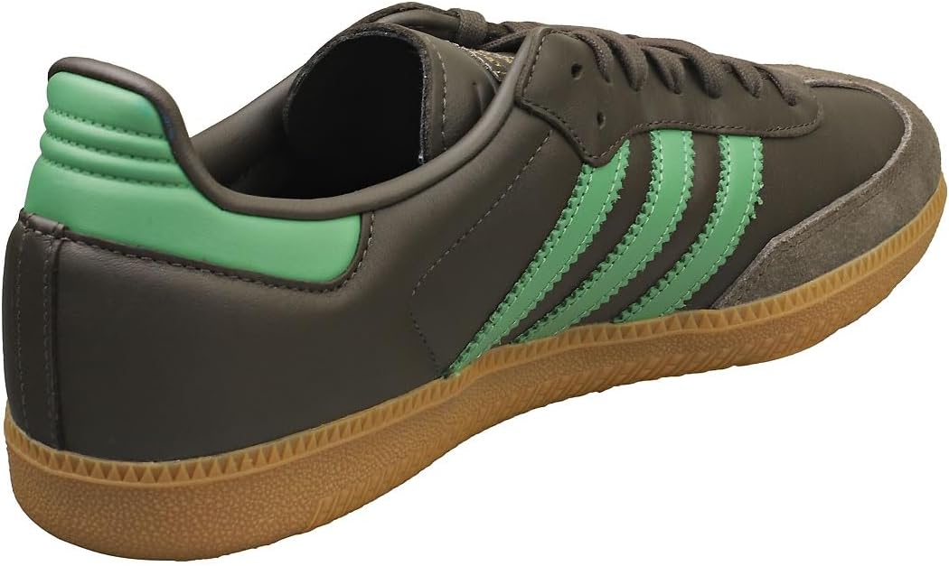 Мужские кроссовки Adidas Samba, зеленый/оливковый — фото 2