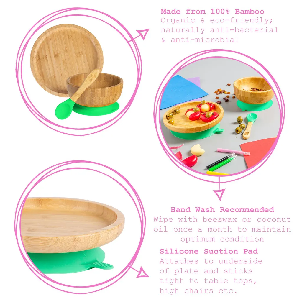 

Тарелки Tiny Dining, зеленый
